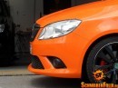 Toxic Orange Skoda Fabia RS