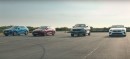 Skoda Kodiaq RS Drag Races Kia Proceed GT, 1.5L Versions of Focus Wagon and Q3