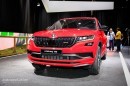 Skoda Kodiaq RS Explores the Limits of Family Cars in Paris