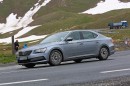 Skoda Superb Facelift Spied Testing in the Alps, Might Get New Engines