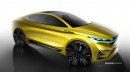 Skoda Vision iV Revealed as Super-Sexy SUV-Coupe Concept