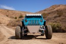 2015 Jeep Wrangler converted into Trophy Truck pickup and powered by 454ci LSX V8 on Bring a Trailer