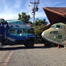 Skyhorse RV combines a Ford F-700, the box of an old ambulance, and the fuselage of a Cessna