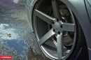 Slammed Audi A4 allroad on Vossen Wheels