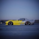 C3 Chevy Corvette Ducktail rendering by demetr0s_designs