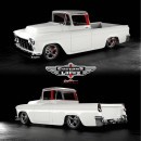 1956 Chevrolet Cameo project build rendered ahead of construction by personalizatuauto on Instagram