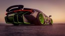Slammed Lamborghini Centenario rendering