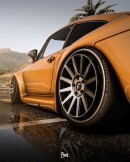 Porsche 959 slammed on Forgiato wheels (GTA V)