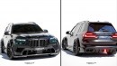 BMW X7 M60i Zephyr Concept rendering by zephyr_designz