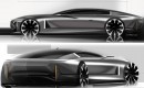 GM Design EV Coupe Ideation Sketch