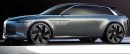 Rolls-Royce EV SUV Cullinan CGI transformation by levent_tuna_ltdesign