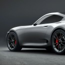 Toyota Supra E Concept CGI EV revival by zukunplan