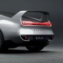 Toyota Supra E Concept CGI EV revival by zukunplan