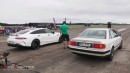Audi 100 Quattro vs. Mercedes-AMG GT 63S vs. Nissan GT-R