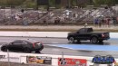 Ford F-150 vs. Cadillac CTS-V Coupe on DRACS