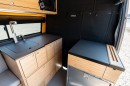 Slim Chance van conversion for outdoor enthusiasts