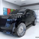 Slim Thug Already Platinum Edition 2021 Cadillac Escalade on 30-inch Forgiato donk wheels