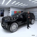 Slim Thug Already Platinum Edition 2021 Cadillac Escalade on 30-inch Forgiato donk wheels