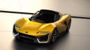 Small and Fun Toyota Battery EV Sports Car preview