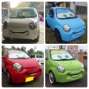 Small Suzukis Get "Smile Bumper" With Lightning McQueen's Face