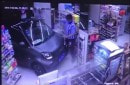 smart Casually Drives into Chinese Convenience Store, Buys Chips and Yogurt