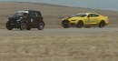 smart fortwo Brabus Races Roush Mustang Stage 3 for No Reason