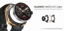 The Huawei GT Cyber smartwatch features a dial you can snap into different bezels and straps