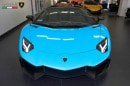 Smurf Blue Aventador Roadster 50th Anniversary for Sale in California