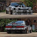 Snakeskin Camo Twin-Turbo V8 Ford Mustang rendering by personalizatuauto