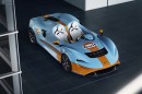 McLaren Elva with Gulf Oil hand-painted livery