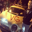 Vandalised Veyron trolling