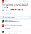 Kit Kat's official Twitter account quickly replied to the victim