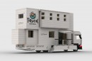 LEGO version of the Truck Surf Hotel