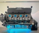 Roush-Yates NASCAR engine turned into a coffee table