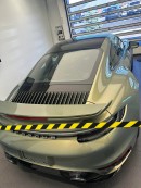 2024 Porsche 911 Turbo S Finished in ChromaFlair Urban Bamboo