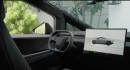 Tesla Cybertruck with an Alcantara interior