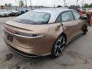 Lucid Air Dream Edition accident affected