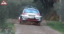 The previous version of the WRC Yaris replica had its airbags explode after a jump