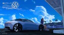 Volkswagen ID. Sprint rendering by Naoto Kobayashi