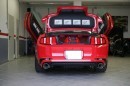 Sony Ford Mustang with Akrapovic Exhaust