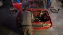 30-speed Lada ice drifter with Honda CBR engine