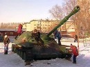 Soviet Tanks Exist as Decorations in These Russian Children Playgrounds