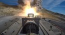 SLS booster test fire in Utah, September 2020
