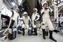 Crew-3 astronauts test out their flight hardware