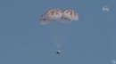 Crew Dragon parachute deployment