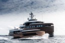La Datcha superyacht explorer, a $100 million recent build, has resurfaced after sanctions against the owner were lifted