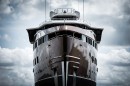 La Datcha superyacht explorer, a $100 million recent build, has resurfaced after sanctions against the owner were lifted