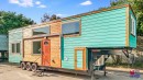 The Dream Weaver custom tiny house offers standing height, privacy, and off-grid capabilities