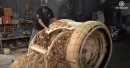An EV unlike any other: imagined by a child, designed by AI, and carved out of wood