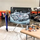 Speed Painter Jessica Hass Did the $8M Koenigsegg Agera "Thor"